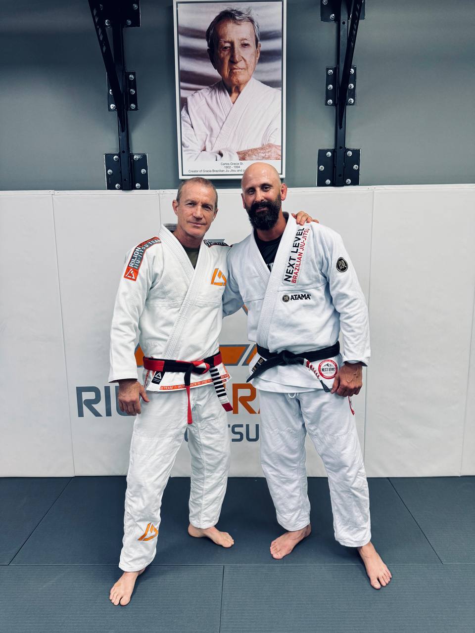 Master Rilion Gracie and Professor Tony Eduardo